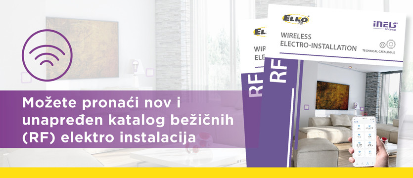 Možete pronaći nov i unapređen katalog bežičnih (RF) elektroinstalacija photo