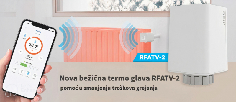 Nova bežična termo glava RFATV-2